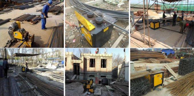 dobladora del Rebar del doblador de barra de acero de 36m m GUTE GW40A-4 4
