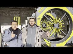 máquina de jaulas de barras de acero