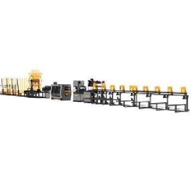 comprar línea automática de acero Siemens de Truss Girder Welding del soldador de la resistencia del braguero del Rebar del 12m online manufacture