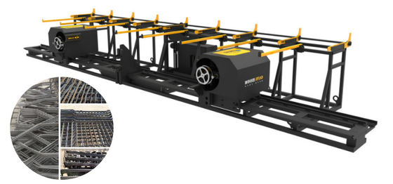 comprar Eficiente del control del PLC de la alta exactitud de la dobladora del Rebar del CNC 20KW alto online manufacture