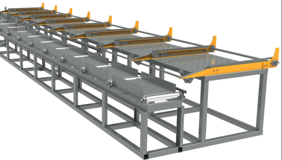 Línea automática máquina 100m/Min del esquileo del Rebar de la anchura 500m m del filo