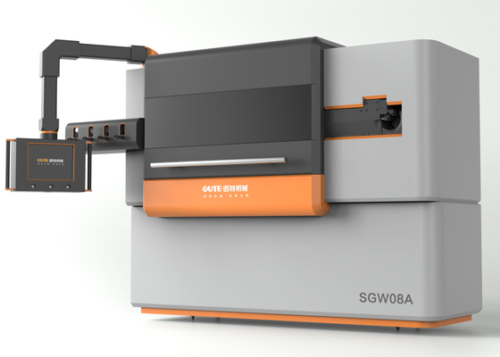 máquina del doblador del gancho del estribo del CNC del alambre de acero de 4-8m m para la planta de tratamiento de acero
