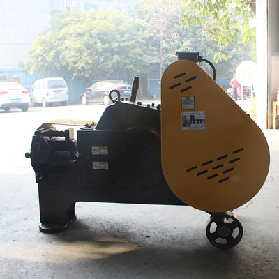 Cortador de barras de acero eléctrico manual 6-50mm 380V 3KW Máquina de corte de barras de acero de alta velocidad