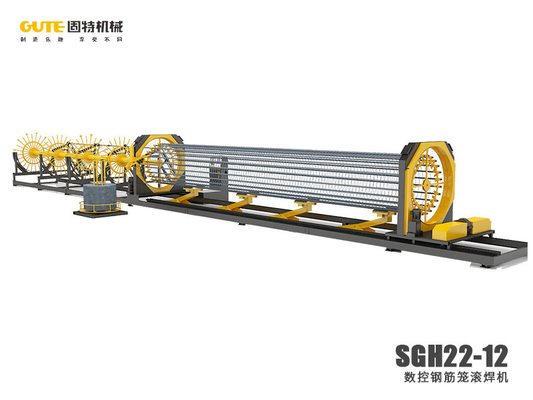 comprar Soldadora de la jaula de la pila del balanceo 5500KG 10Mpa por la pantalla táctil online manufacture
