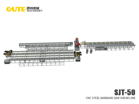 comprar corte que asierra GB4240 del CNC de 50m/Min Rebar Saw Shear Line online manufacture