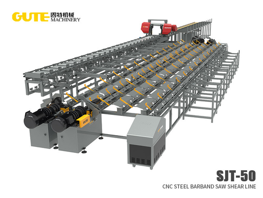 comprar línea de corte del esquileo de la barra de acero del CNC de 480m m que asierra 2,5 veces/minuto online manufacture