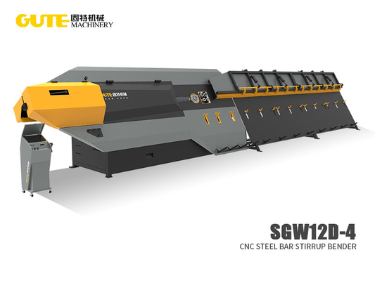 5-12mm Barra de bobina de acero máquina de flexión CNC SGW12D-4