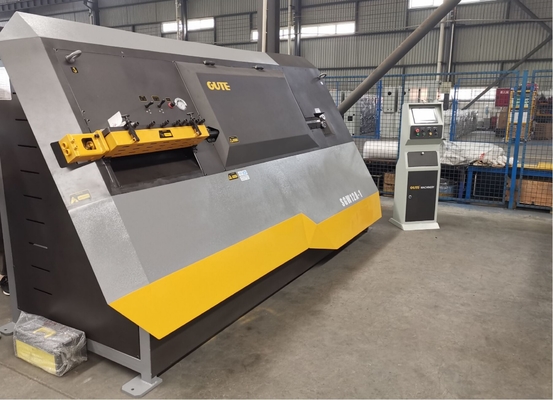 comprar El enderezarse del alambre del control del PLC de la dobladora del estribo de la barra de acero del CNC de GUTE online manufacture