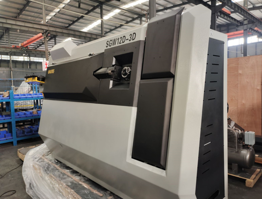uso de la dobladora 12m m 5KW/H Constraction del estribo del Rebar del CNC 3D