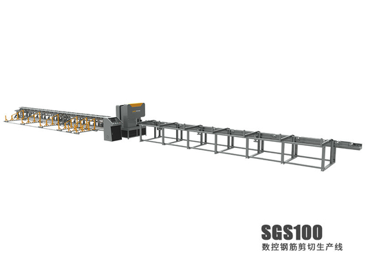 comprar Línea de corte y que corta 22n/Min del esquileo de la longitud el 12m del Rebar máximo del CNC online manufacture