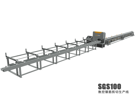 comprar El Rebar eléctrico del corte del CNC del cuchillo esquila la línea los 28m×3m×2m online manufacture