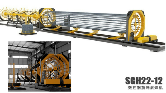Good price Concentricidad hidráulica de la soldadora de la jaula de la pila de los rodillos 21KW alta en línea
