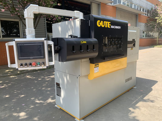 Acero de alambre CNC Stirrup gancho de flexión máquina para la planta de procesamiento de acero