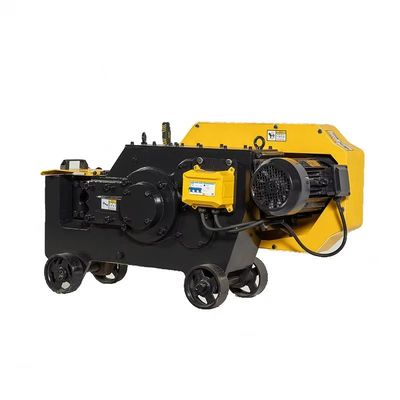 Buen precio 3KW-2P Potencia del motor 48T/MIN Velocidad de corte 6-40MM Diámetro de corte Barras de acero Cortador Rebar máquina de corte en línea
